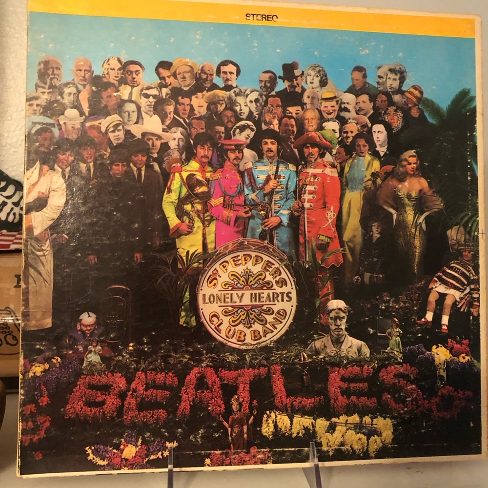 Beatles LP Sgt Pepper's Lonely Hearts Club Band EX SMAS-265 (1967) 1st Press